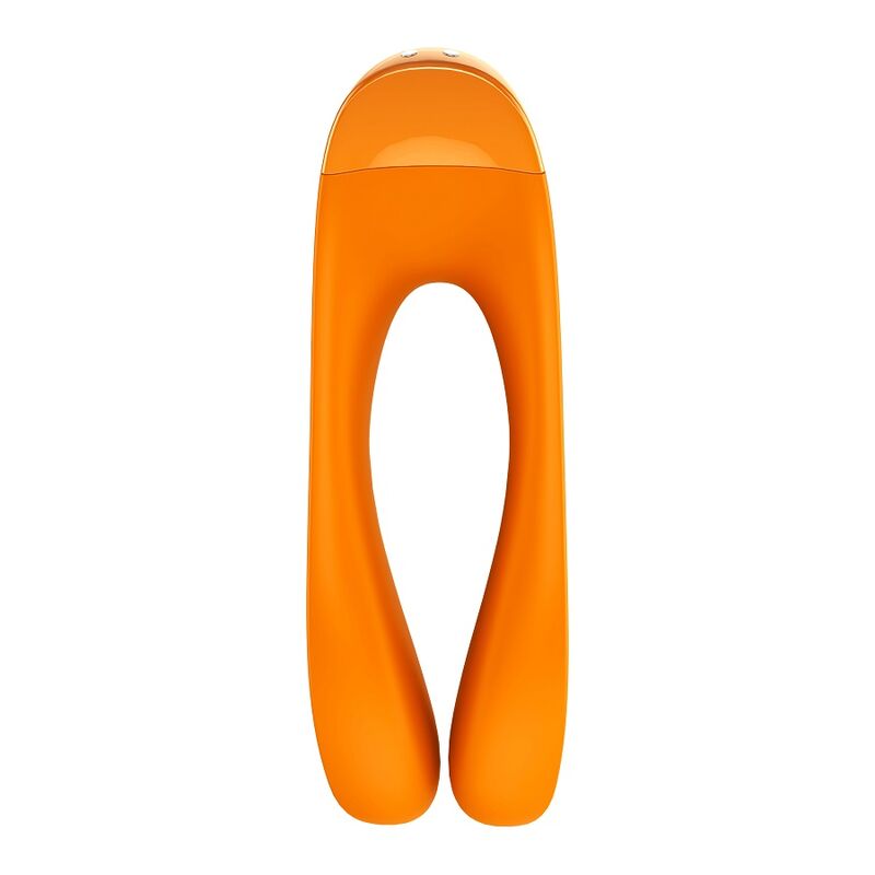 SATISFYER - CANDY CANE Fingervibrator Orange
