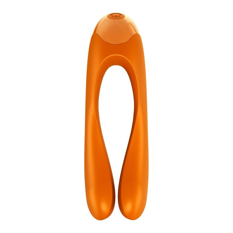 SATISFYER - CANDY CANE Fingervibrator Orange