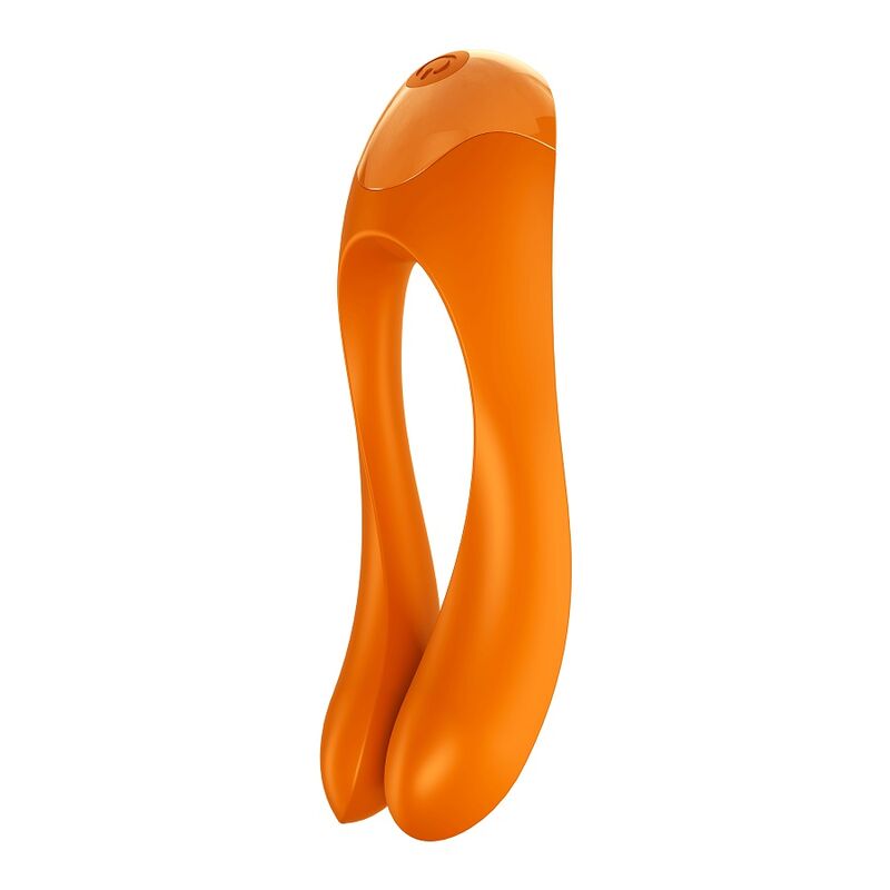 SATISFYER - CANDY CANE Fingervibrator Orange