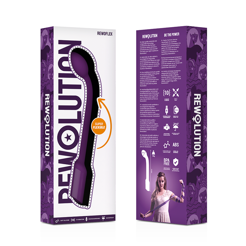 REWOLUTION - REWOFLEX flexibler G-Punkt-Stimulator-Vibrator