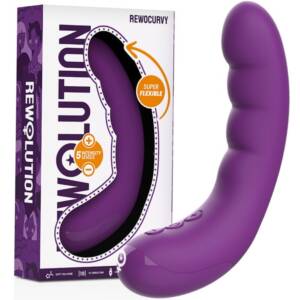 REWOLUTION - REWOCURVY wiederaufladbarer, flexibler Vibrator