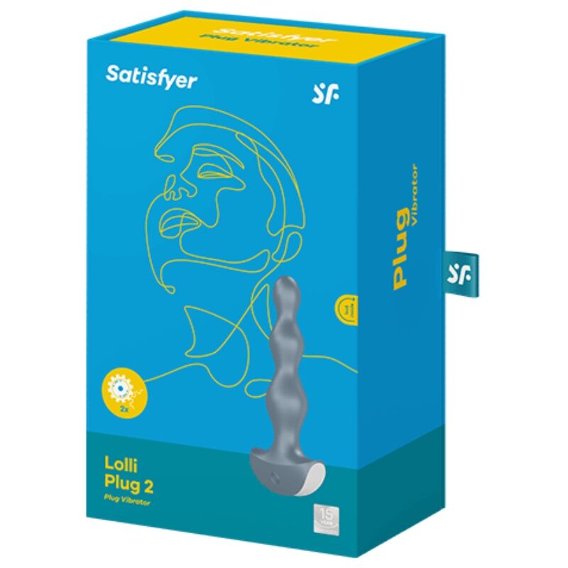 SATISFYER - LOLLI PLUG 2 VIBrator Grau