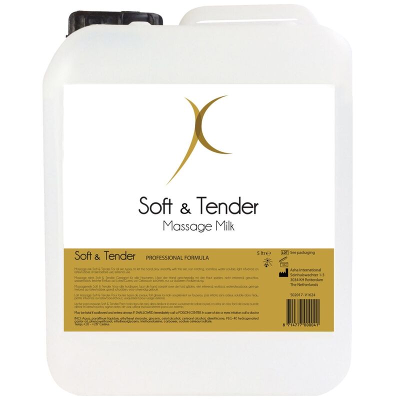 SOFT AND TENDER - Weiche und zarte Massagemilch 5000 ml