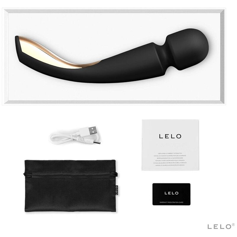 LELO - SMART MEDIUM WAND 2 Schwarzes Massager