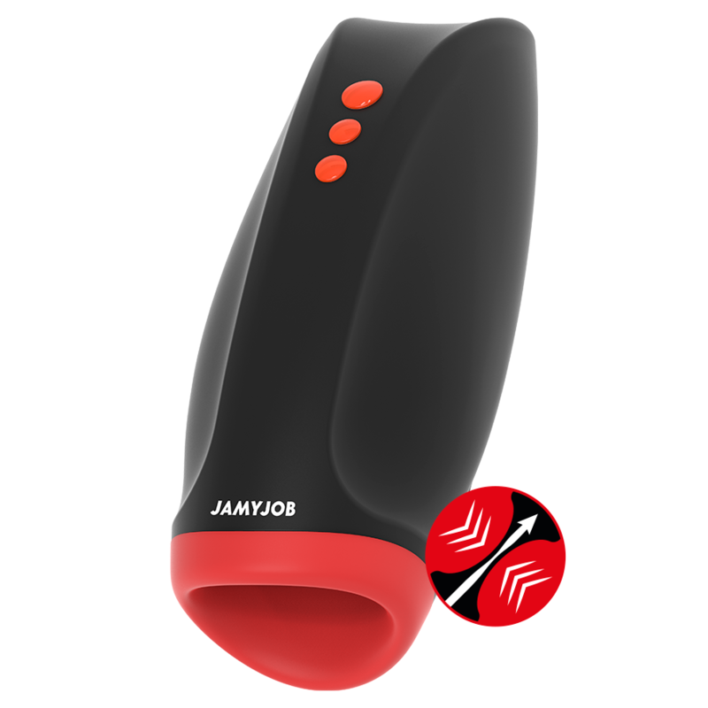 JAMYJOB - NOVAX Masturbator mit Vibration und Kompression