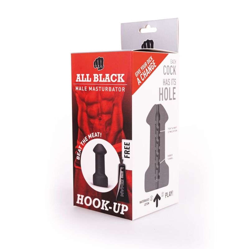 ALL BLACK - Masturbator-Anschluss