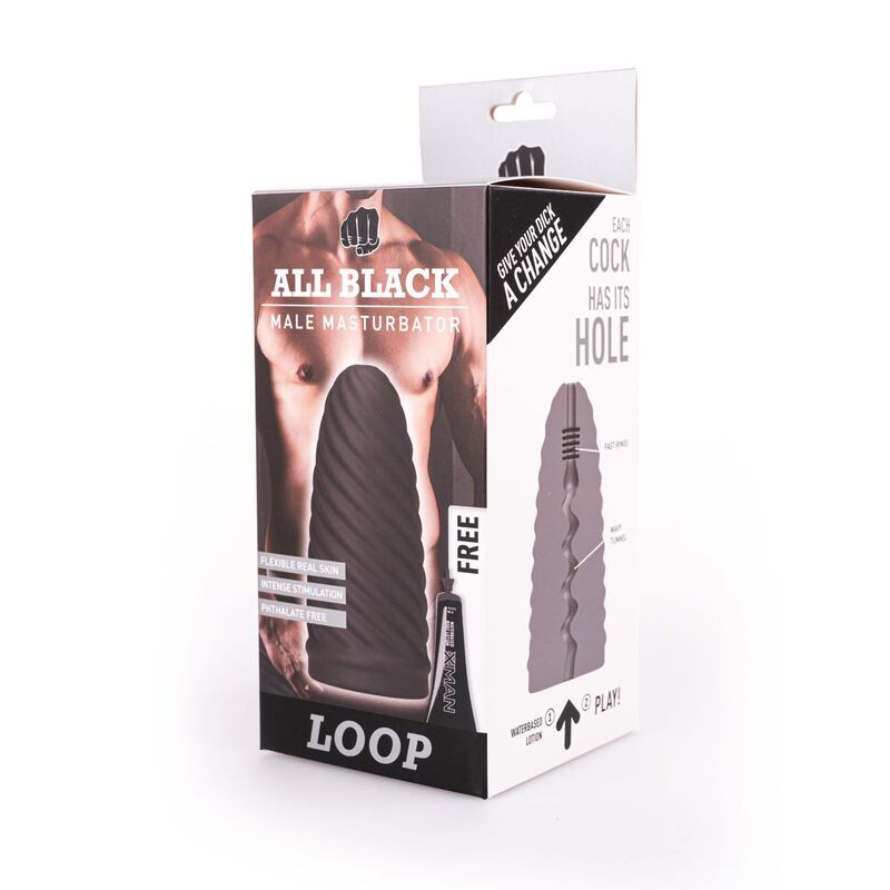 ALL BLACK - Masturbator-Loop-Modell 1