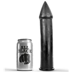 ALL BLACK - Dildo 24 cm