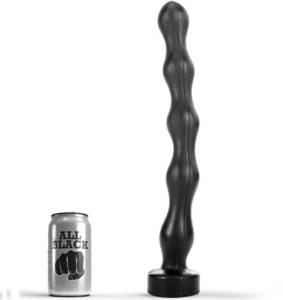 ALL BLACK - Analperlen 41,5 cm