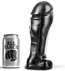ALL BLACK - DONG 22 CM BREITER ZEHEN