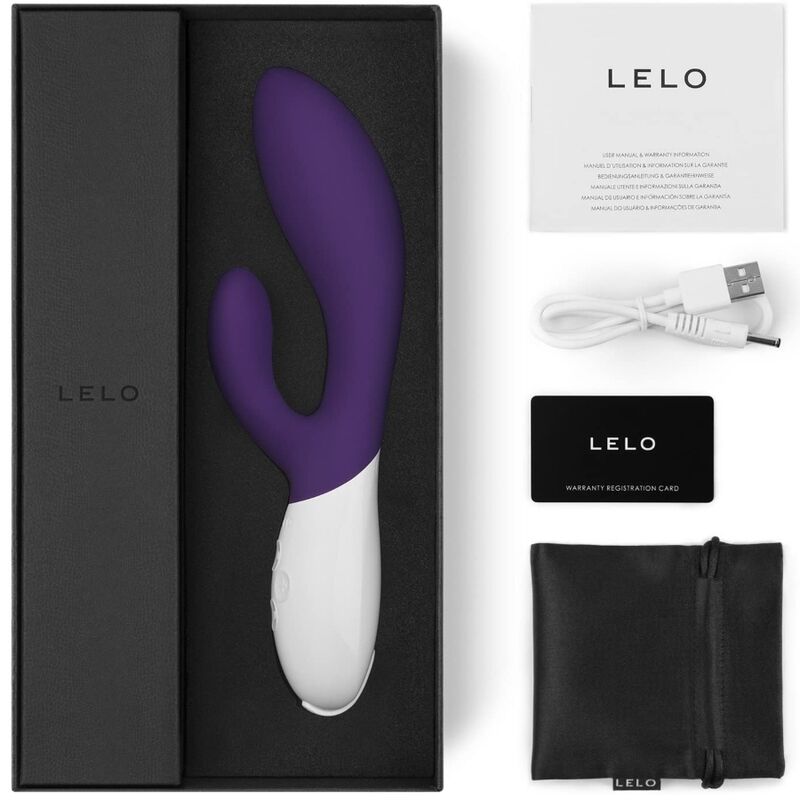 LELO - INA WAVE 2 Luxus-Vibrator Spezialuhr Lila