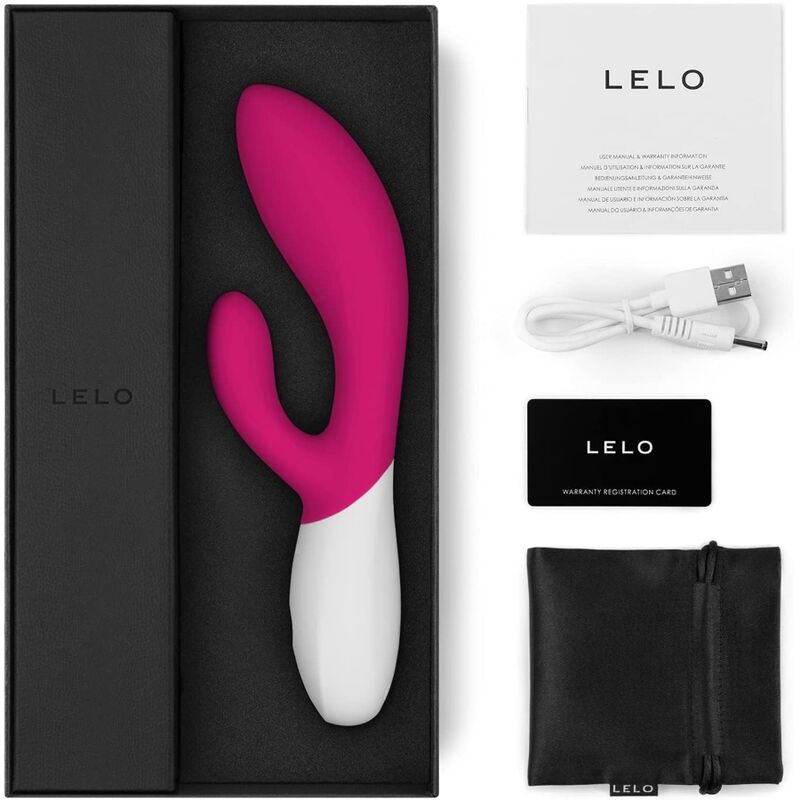 LELO - INA WAVE 2 Luxus-Vibrator Cerise