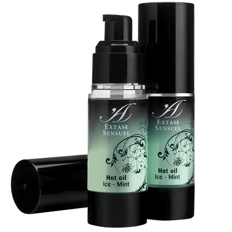 EXTASE SENSUAL - Massageöl mit extra frischem Eis-Effekt 100 ml
