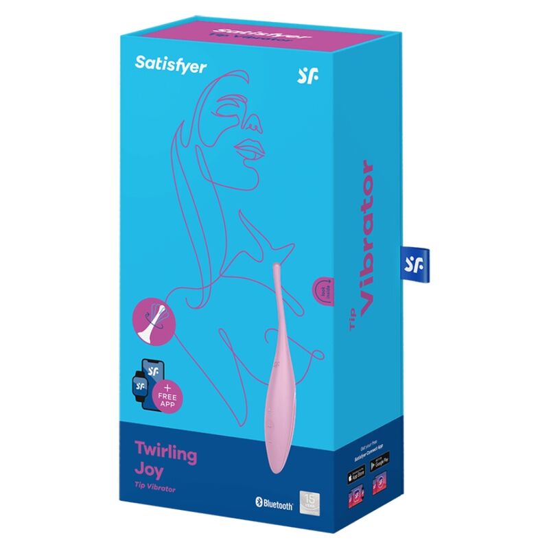 SATISFYER - TWIRLING JOY Klitorisstimulator Vibrator Rosa
