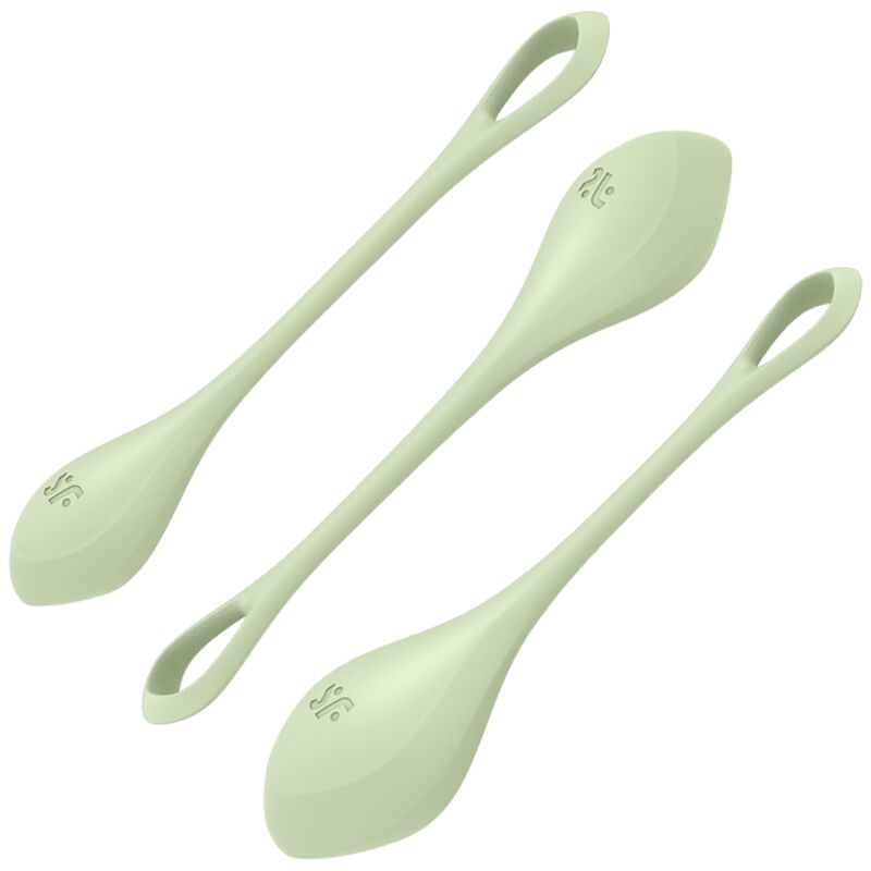 SATISFYER - YONI POWER 2 TRAININGSSET Grün