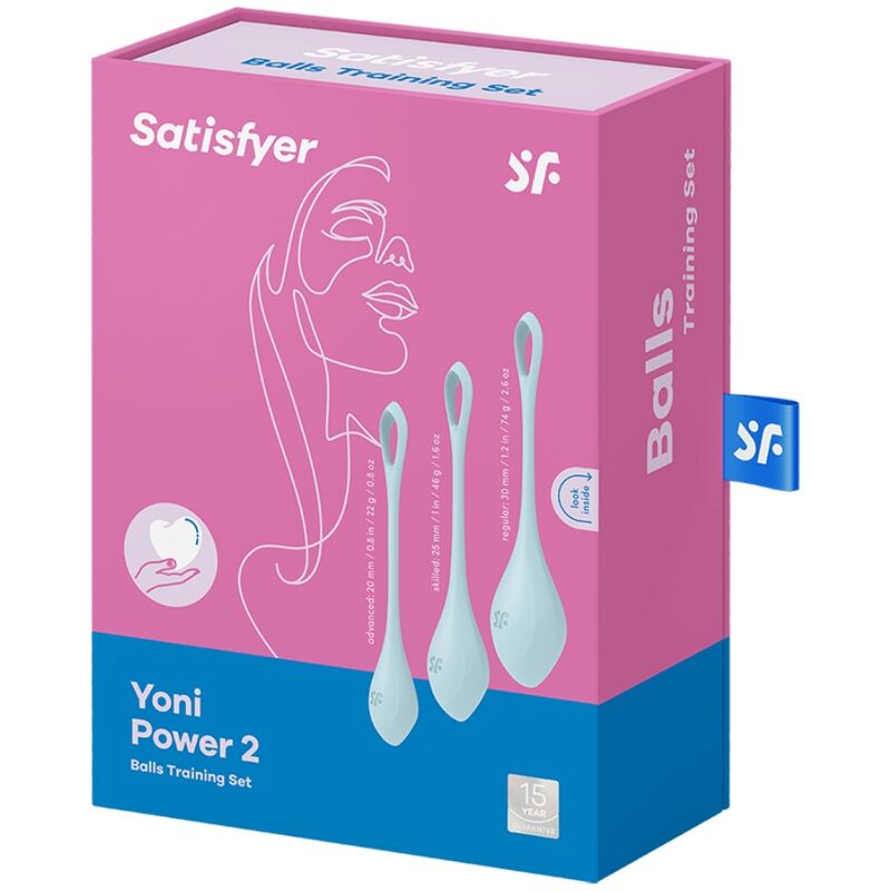 YONI POWER 2 TRAININGSSET Blau