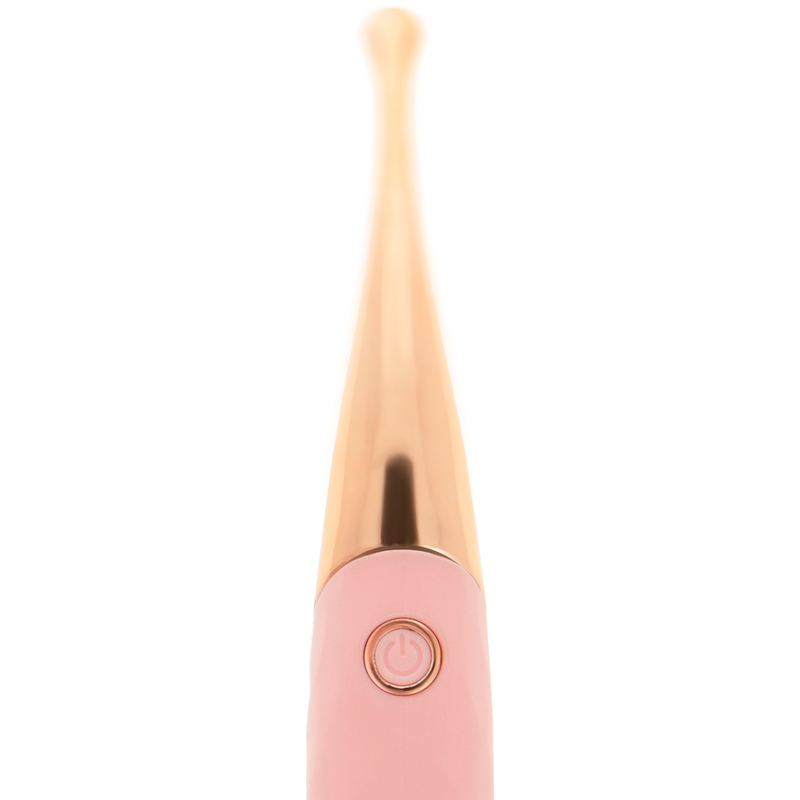 OHMAMA - Wiederaufladbarer Klitorisstimulator 36 Rosa-Rosa-Gold-Modi