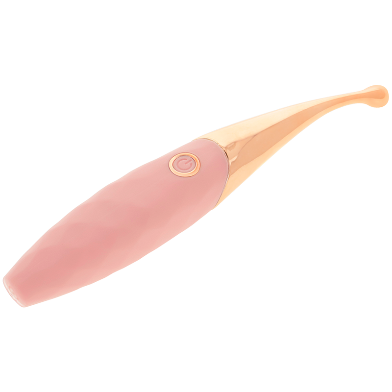 OHMAMA - Wiederaufladbarer Klitorisstimulator 36 Rosa-Rosa-Gold-Modi