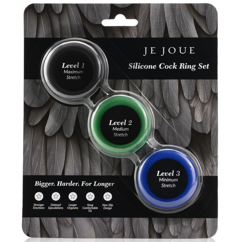JE JOUE - Silikon-Set Silikon-Penisringe