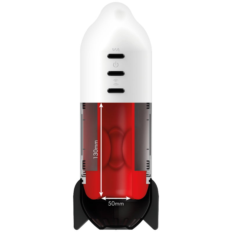 JAMYJOB - ROCKET MASTURBATOR mit sanfter Kompressionstechnik und Vibration