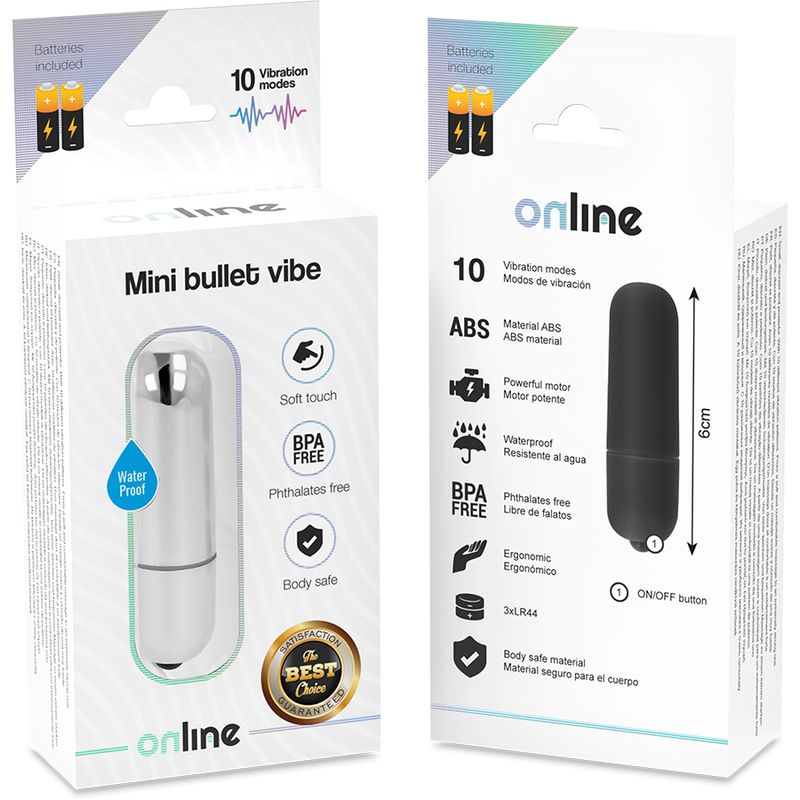 ONLINE - MINI SILBER VIBRATIONS-KUGEL