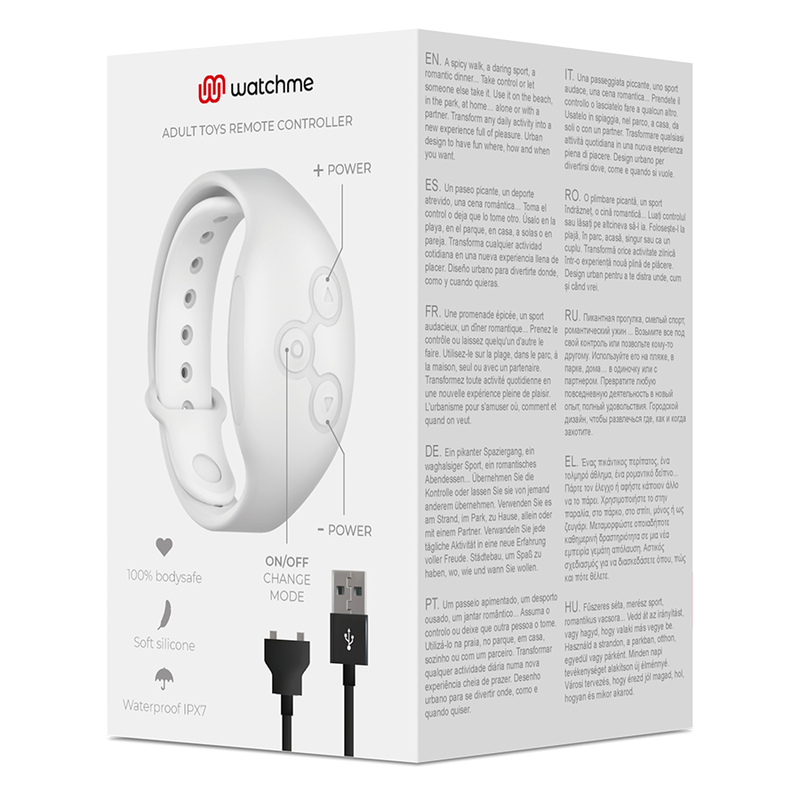 WATCHME - Kabellose Technologie Uhr Weiß