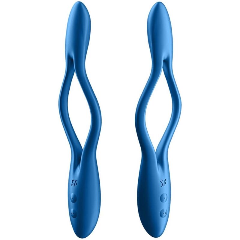 SATISFYER - ELASTIC GAME MULTI VIBRATOR Blau