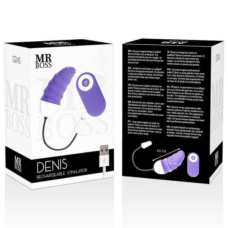 MR BOSS - DENIS EI MIT FERNBEDIENUNG