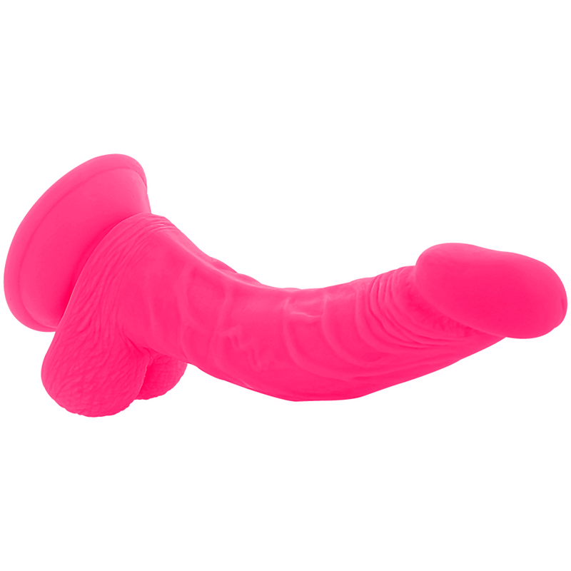 DIVERSIA - Flexibler vibrierender Dildo Rosa 21,5 cm -O- 4,5 cm