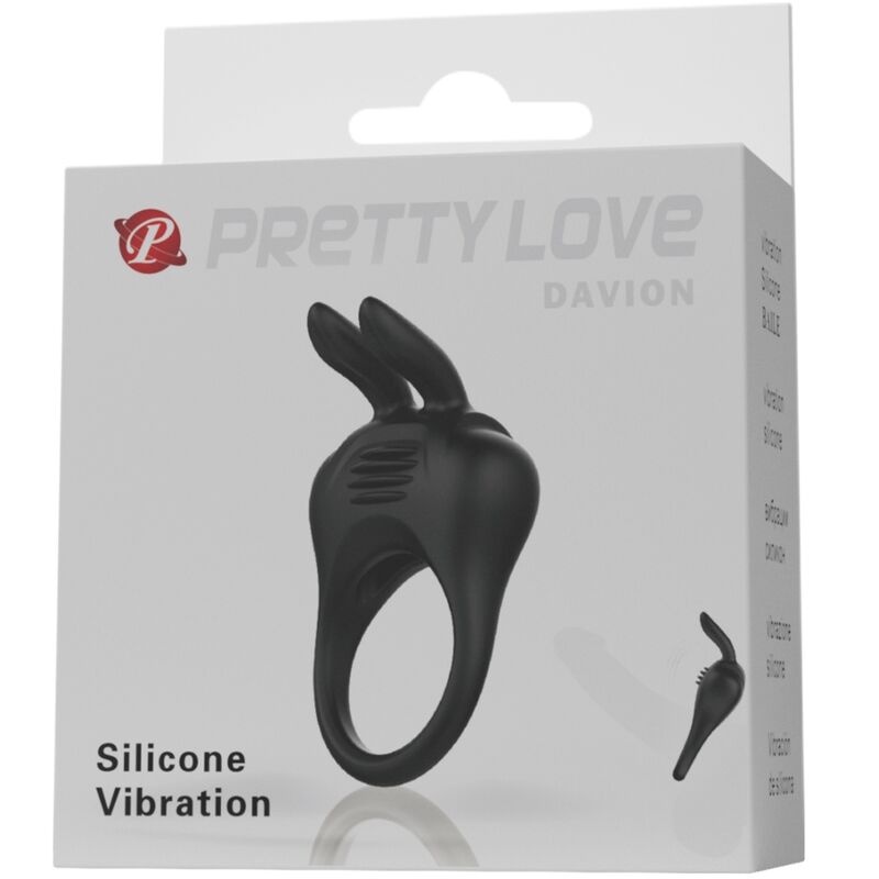 Der PRETTY LOVE - DAVION RABBIT VIBRATORRING vereint die aufregende Stimulation eines Vibratorrings mit der verführerischen Form eines Rabbit-Vibrators. Er sorgt für intensive Empfindungen und verlängert das Vergnügen für beide Partner. Mit seinen kraftvollen Vibrationen und der ergonomischen Gestaltung ist dieser Ring perfekt, um die Lust auf ein neues Level zu heben. Erlebe unvergessliche Momente voller Leidenschaft und Intimität!
