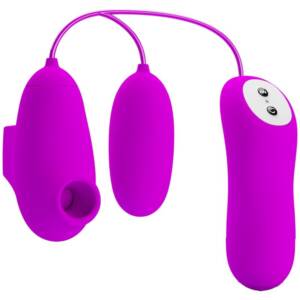 PRETTY LOVE - Vibrations-Bullet mit Saugnapf