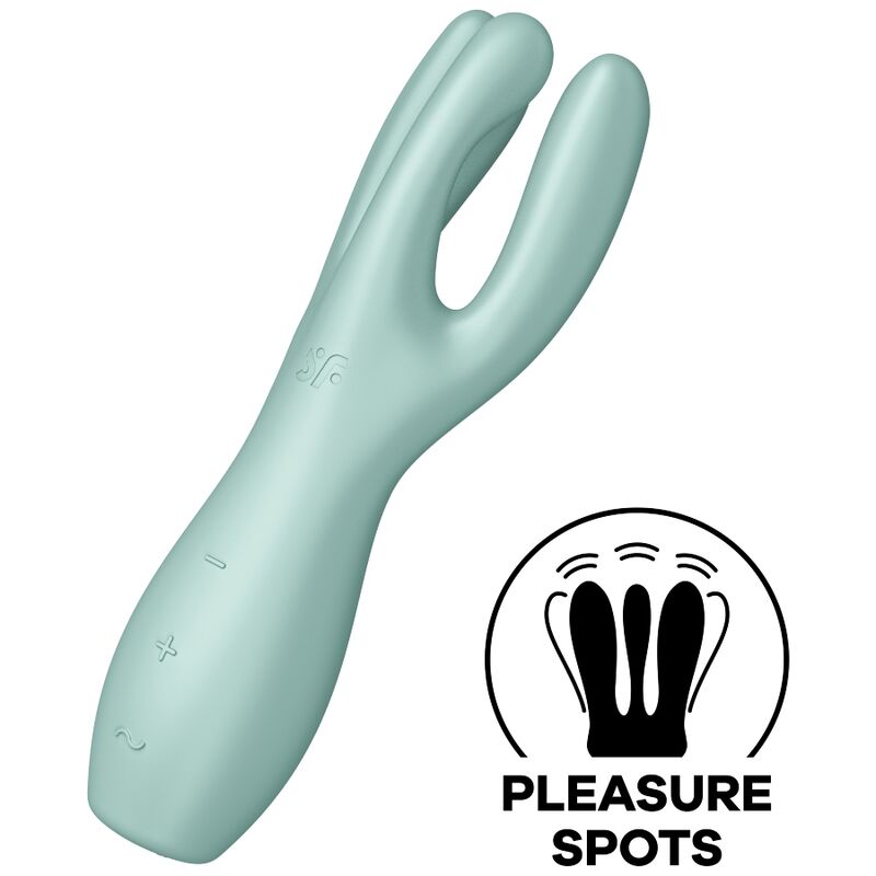 SATISFYER - THREESOME 3 VIBRATOR MINZ