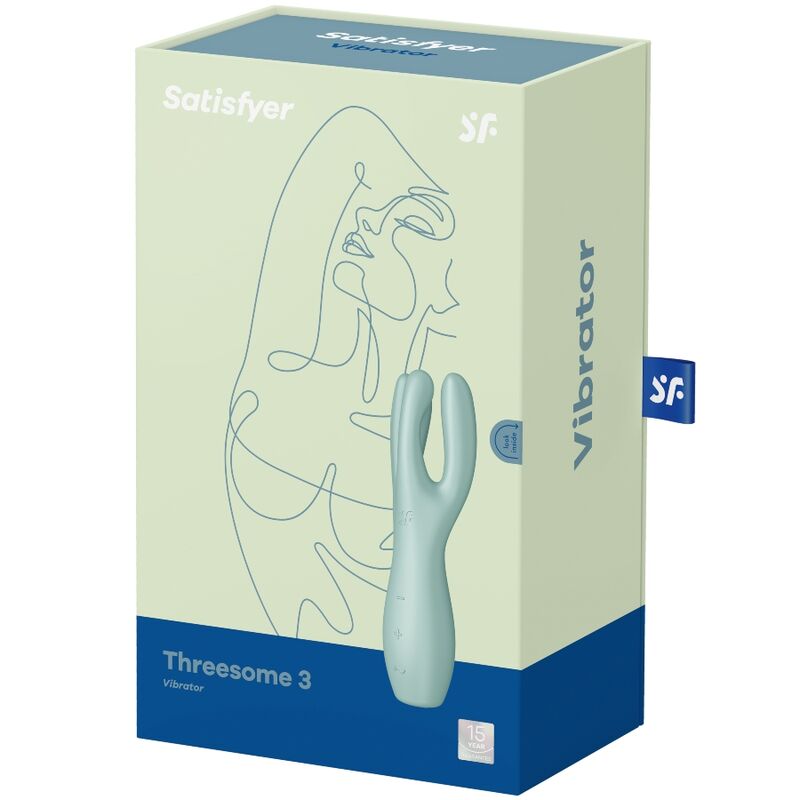 SATISFYER - THREESOME 3 VIBRATOR MINZ