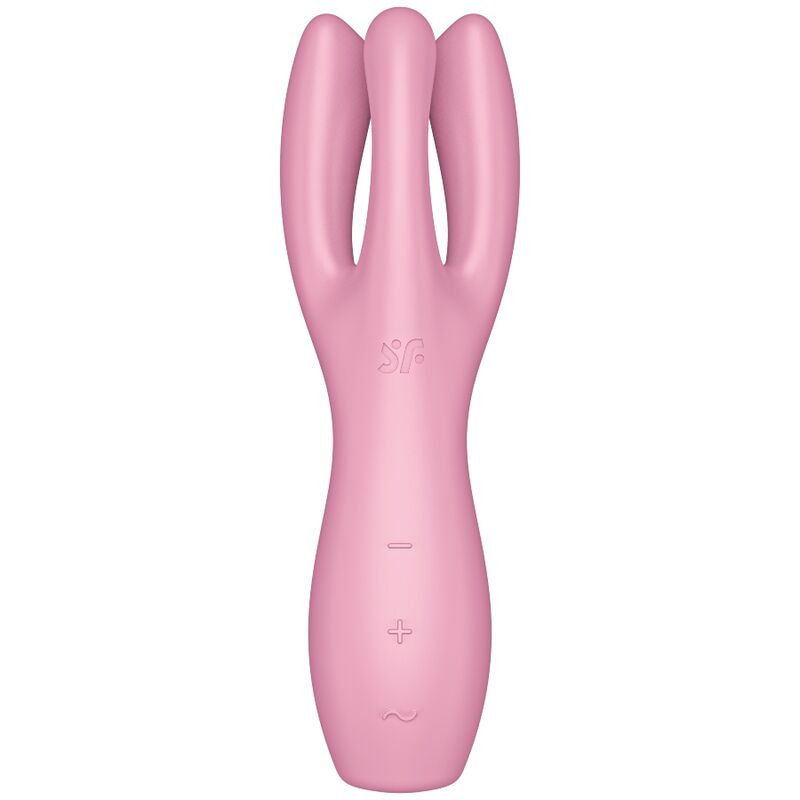 SATISFYER - THREESOME 3 VIBRATOR Rosa