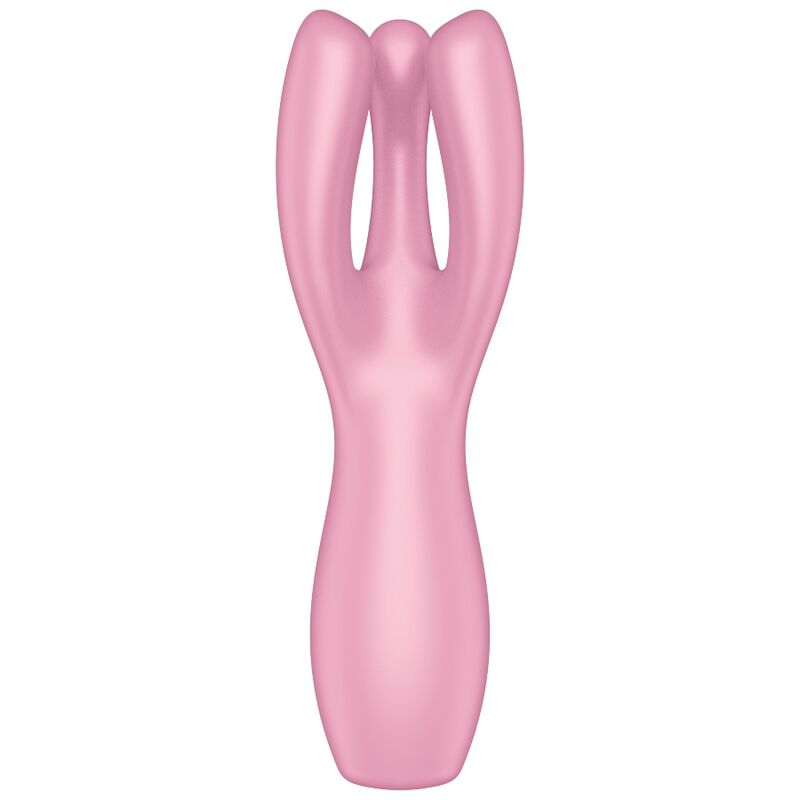 SATISFYER - THREESOME 3 VIBRATOR Rosa