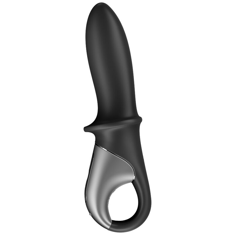 SATISFYER - HOT PASSION ANALVIBRATOR APP Schwarz