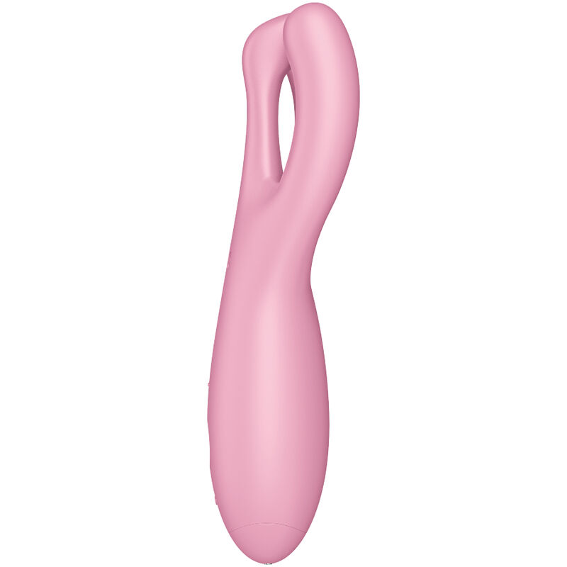 SATISFYER - THREESOME 4 VIBRATOR APP Rosa