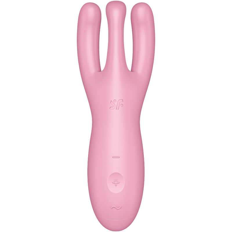 SATISFYER - THREESOME 4 VIBRATOR APP Rosa
