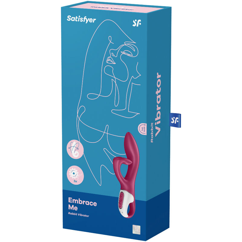 SATISFYER - EMBRACE ME G-Punkt-Vibrator Beere