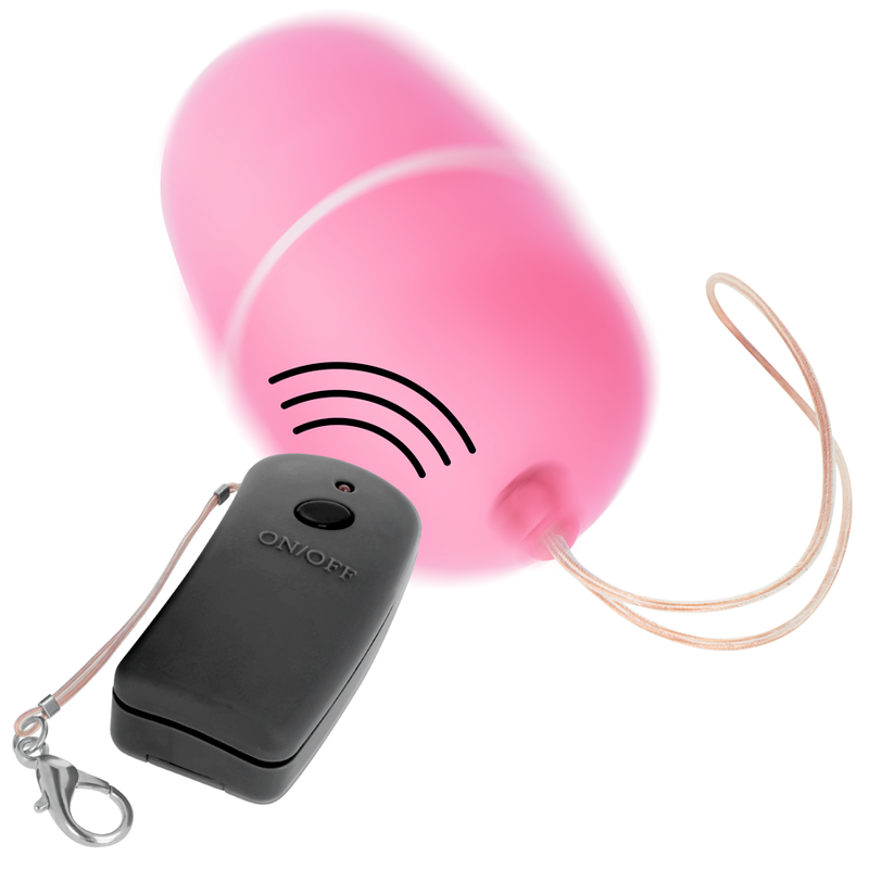ONLINE - Vibrations-Ei mit rosa Fernbedienung
