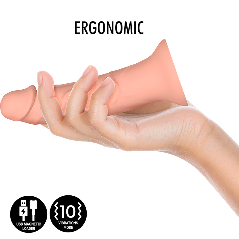 MYTHOLOGY - ASHER ORIGINAL DILDO S - VIBRATOR kompatibel mit WATCHME WIRELESS TECHNOLOGY