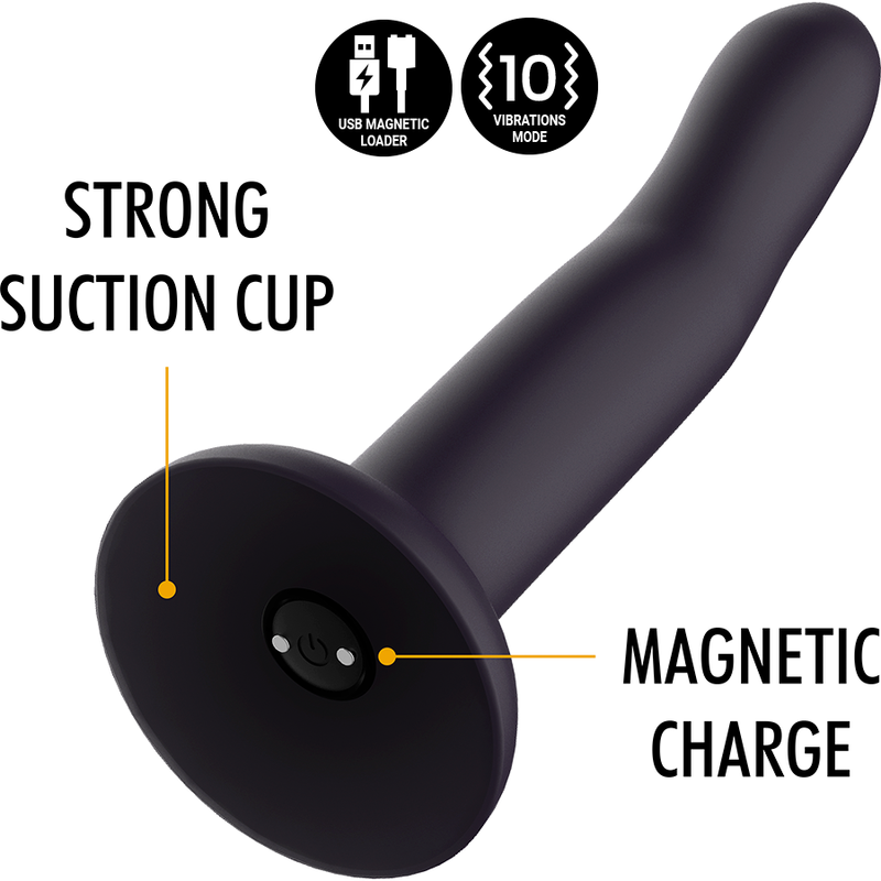 MYTHOLOGY - DUMAN MYSTIC DILDO M - VIBRATOR KOMPATIBEL MIT WATCHME WIRELESS TECHNOLOGIE