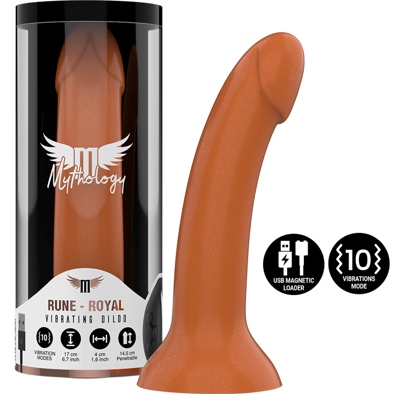 MYTHOLOGY - RUNE ROYAL DILDO M ? VIBRATOR WATCHME KABELLOSE TECHNOLOGIE KOMPATIBEL