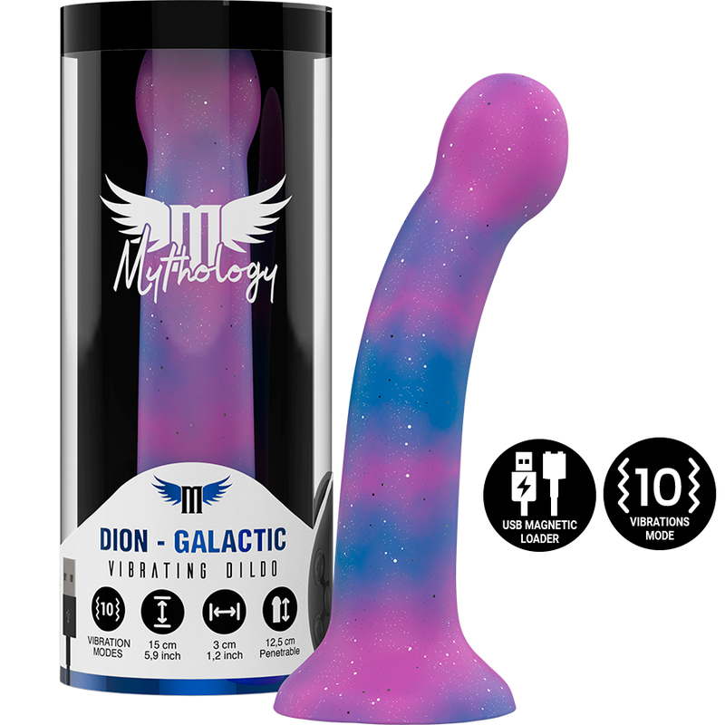 MYTHOLOGY - DION GALACTIC DILDO S ? VIBRATOR WATCHME KABELLOSE TECHNOLOGIE KOMPATIBEL