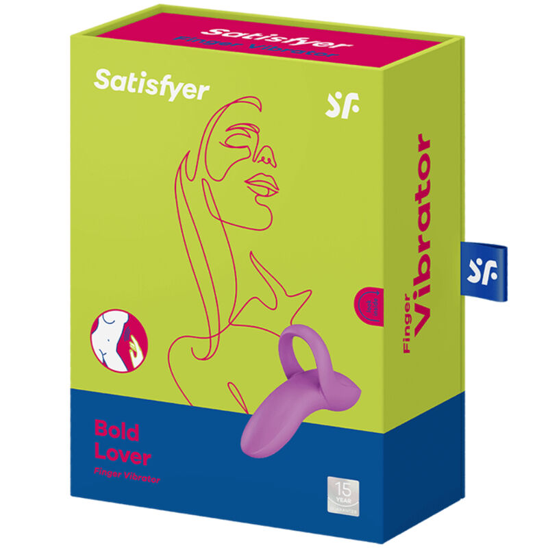 SATISFYER - BOLD LOVER Fingervibrator Rosa