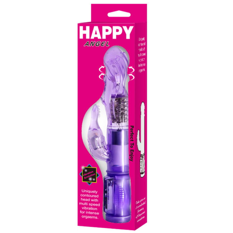 BAILE - MINI ROTATOR MIT KANINCHEN GLÜCKLICHEM ENGEL LILA