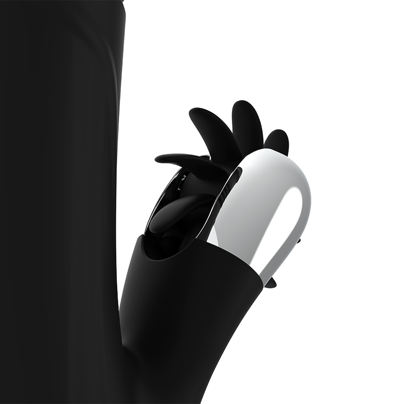 BLACK&SILVER - BUNNY REED UP & DOWN VIBRATOR