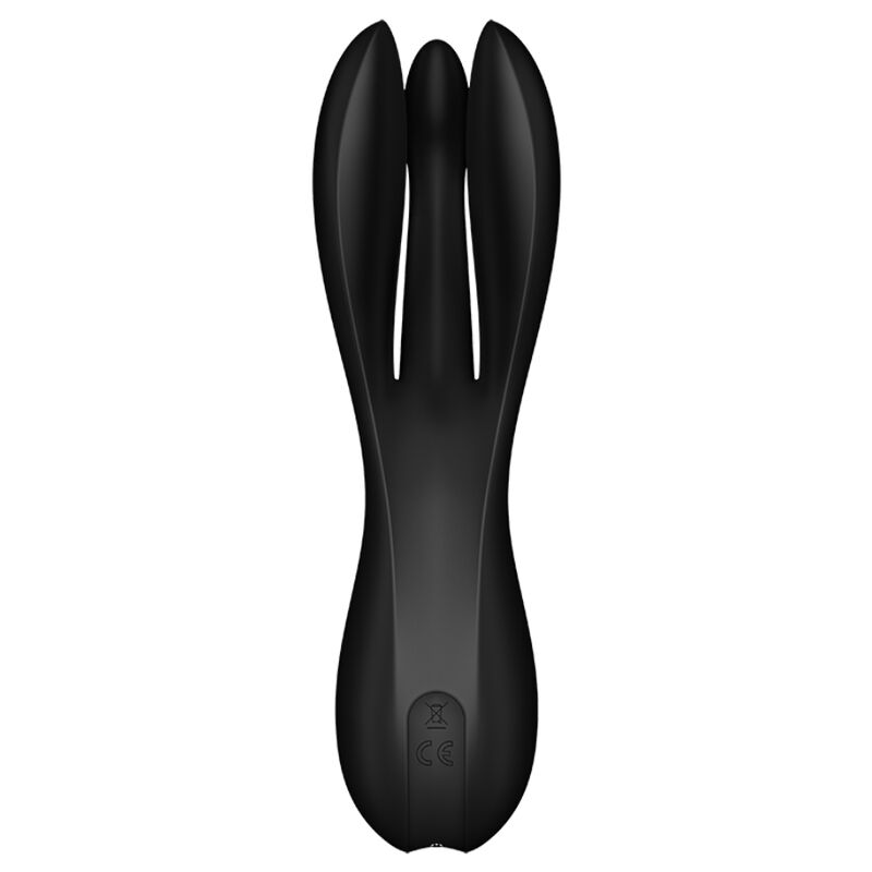 SATISFYER - THREESOME 2 VIBRATOR Schwarz