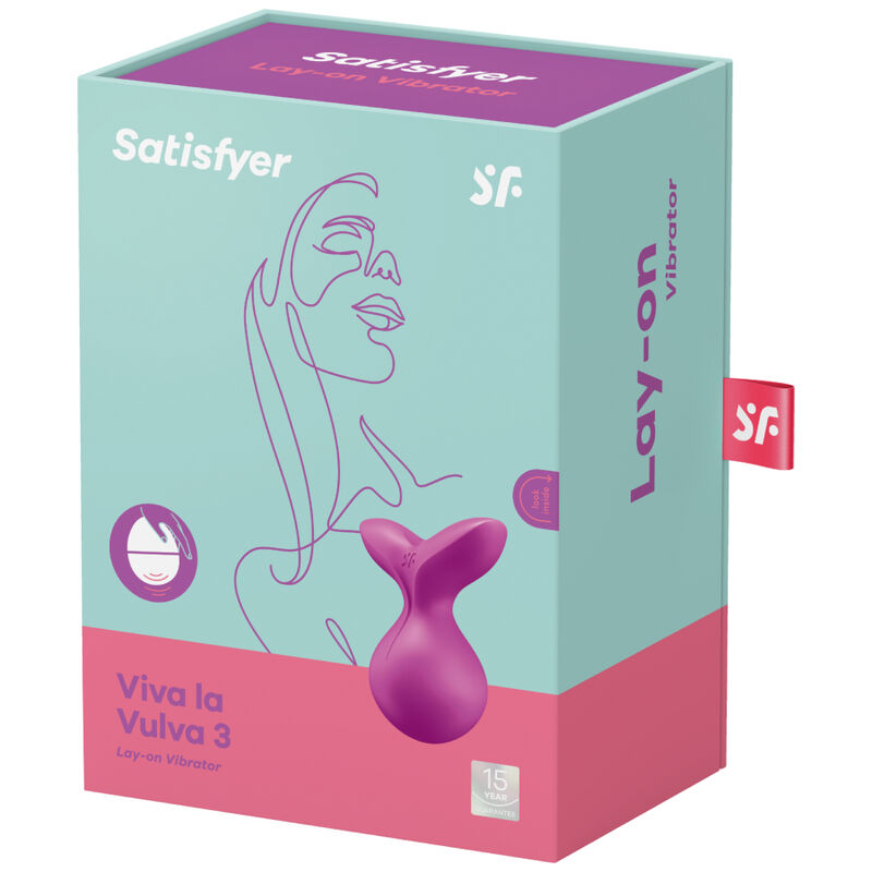 SATISFYER - VIVA LA VULVA 3 Auflegvibrator Violett