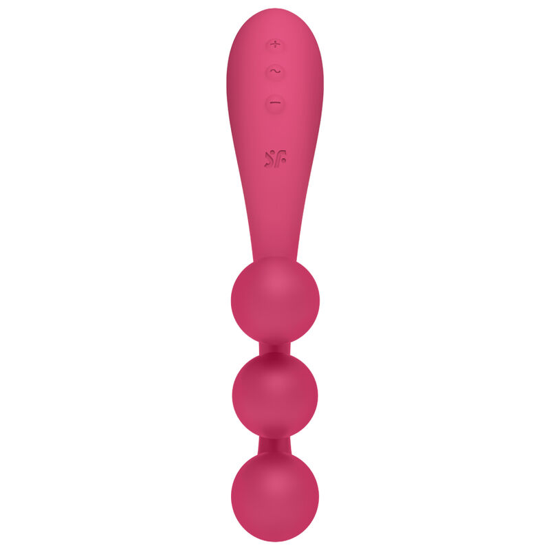SATISFYER - TRI BALL 1 MULTIVIBRATOR Rot